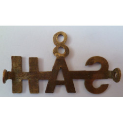 WW1 8th South African Horse Shoulder Title