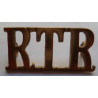 Royal Tank Regiment Shoulder Title RTR British Army