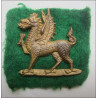 Monmouthshire Regiment Officers Pagri badge