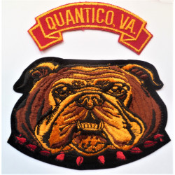 US Marine Corps Quantico VA Cloth Patch