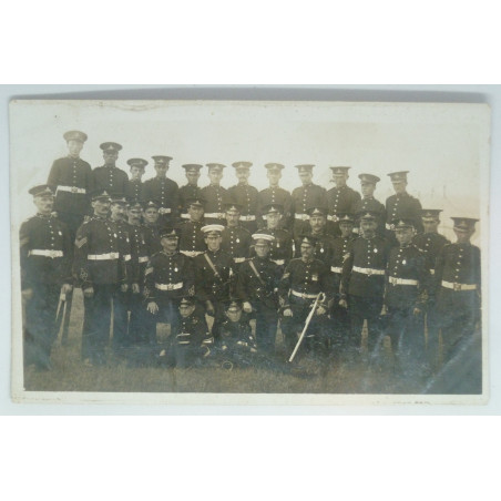 An Early Photograph Of a RSM and other ranks In Royal Artillery