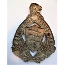Canadian The Essex Scottish Regiment Cap Badge