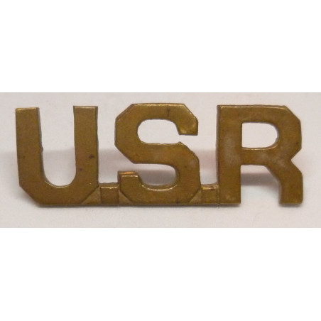 WW1 United States Reserve USR Officers Collar Insignia