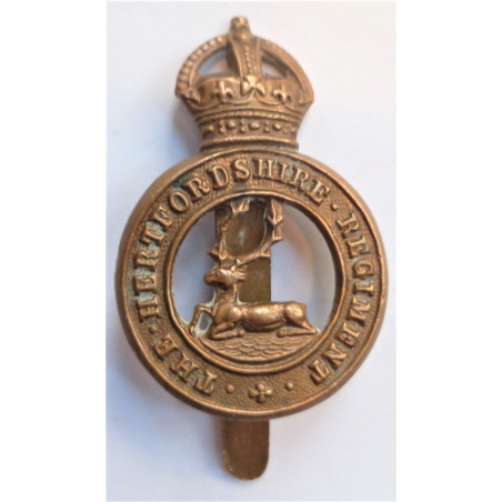 The Hertfordshire Regiment Cap Badge